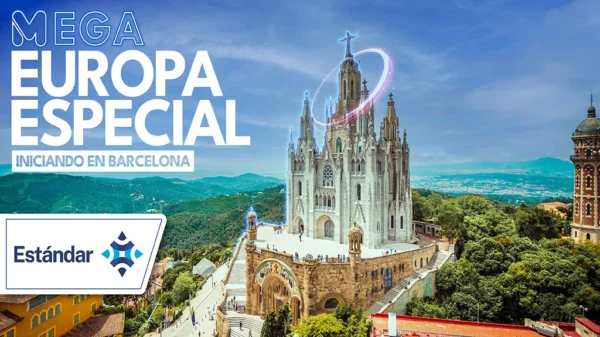 Viaje Mega Europa Especial Iniciando en Barcelona
